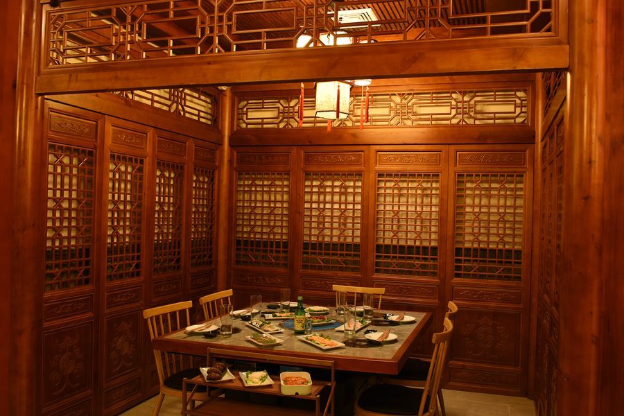 Private dining room at Gangnam Sushi & Bar